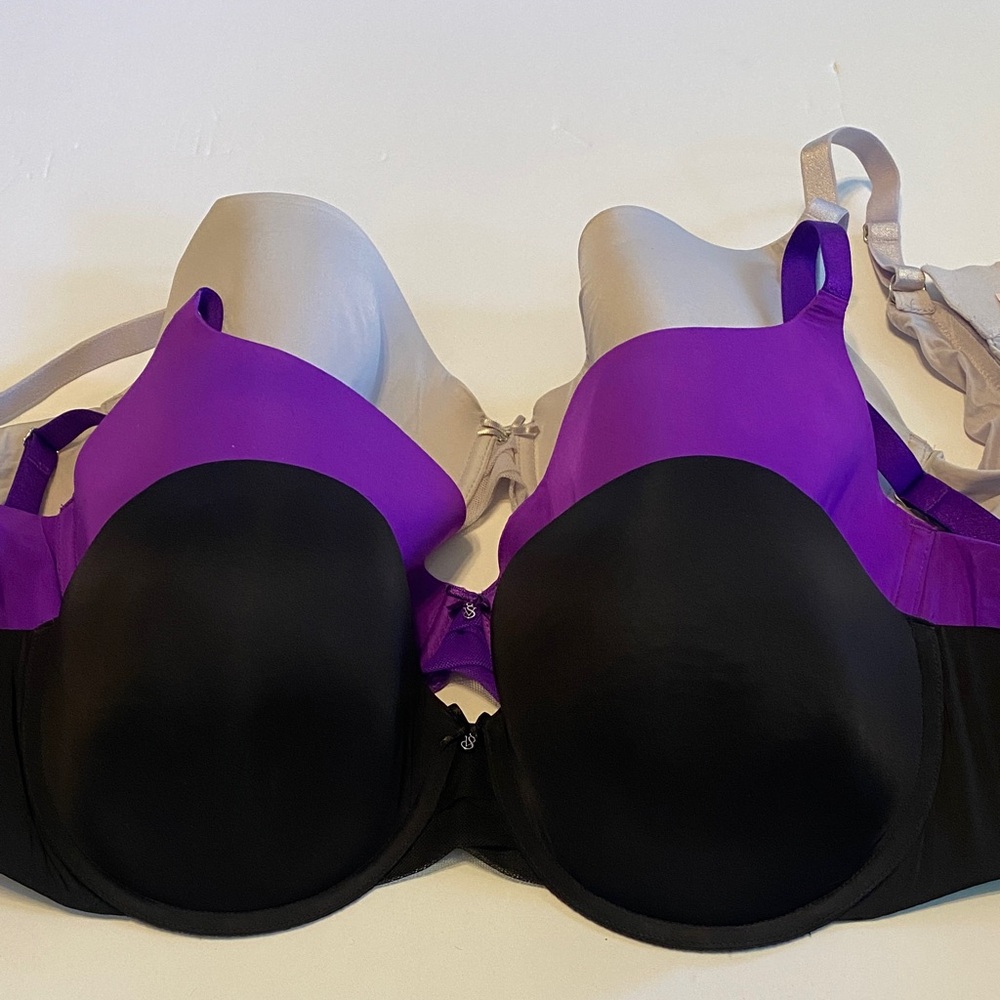 Victoria's Secret Purple and Black Bra